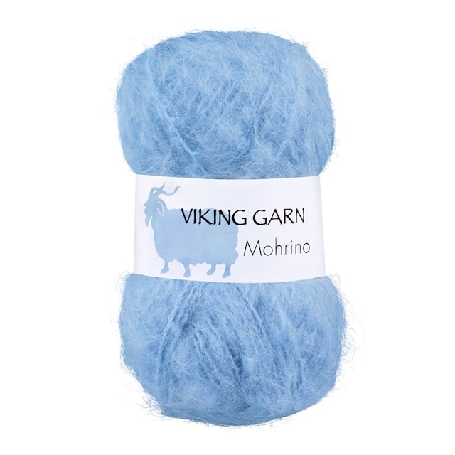 Mohrino 50 g Light Blue 520 Viking Garn