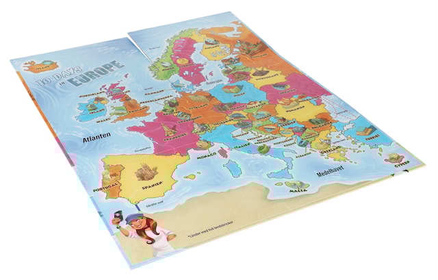 Produktbild 6 för 10 Days in Europe, Spel (SE/FI)