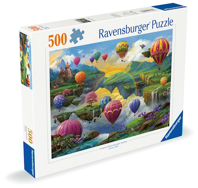 Produktbild 3 för Air Balloon Valley Puslespill 500 bitar, Ravensburger