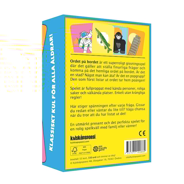 Produktbild 2 för Ordet på bordet (SE)