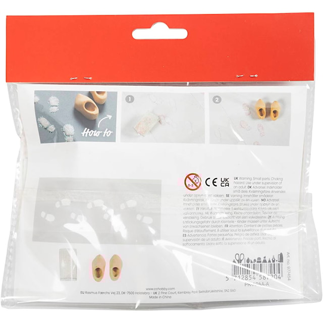 Produktbilde 4 for Mini DIY Kit Alvedør Fotavtrykk