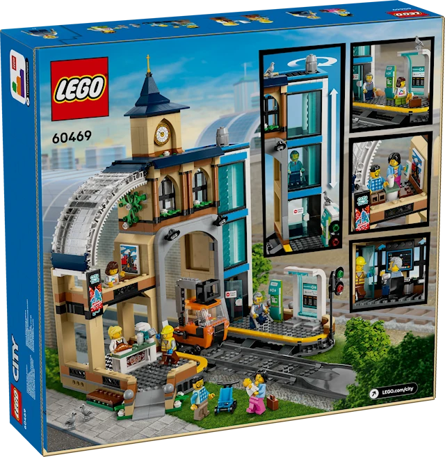 Produktbilde 4 for Sentralbanestasjon LEGO® City (60469)