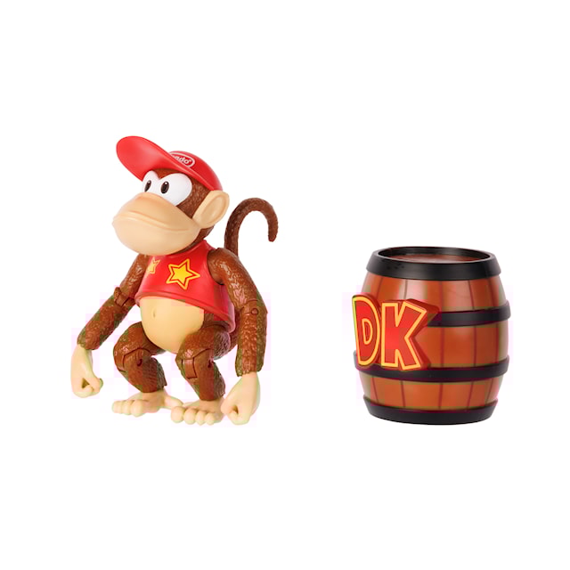 Tuotekuva 2 - Donkey Kong 10 cm Figuuri Diddy Kong