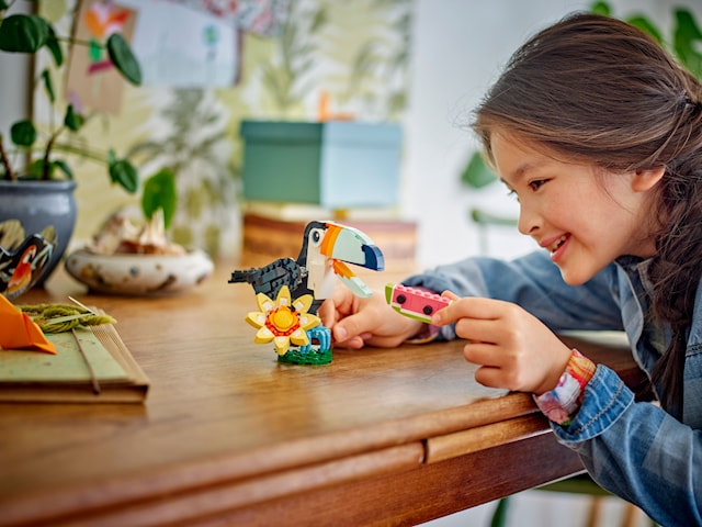 Produktbild 3 för Vilda djur: Tropisk tukan LEGO® MixCreator (31173)