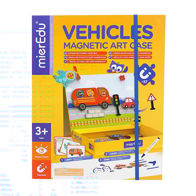 Tuotekuva 1 - Magnettityöt Ajoneuvot Pakkauksessa mierEdu
