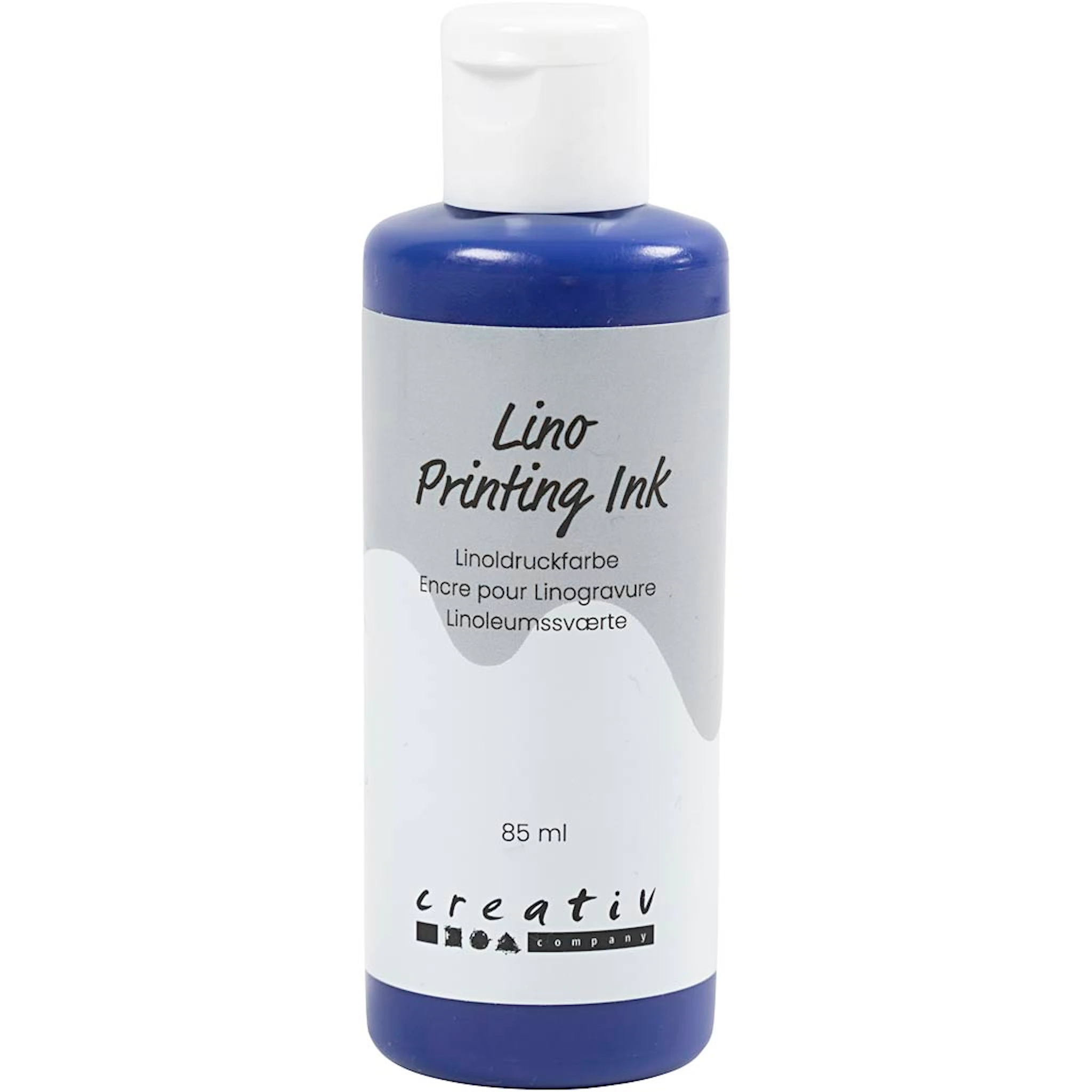 Produktbilde for Linoleumsmaling, blå, 85 ml/ 1 fl.