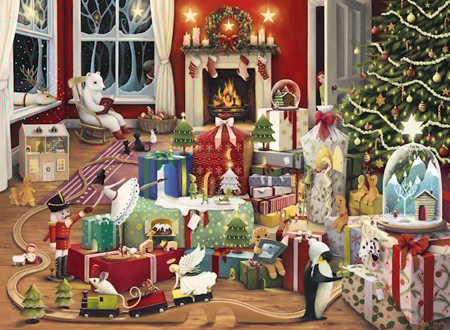 Produktbilde 2 for Enchanted Christmas 500 Puslespill brikker, Ravensburger