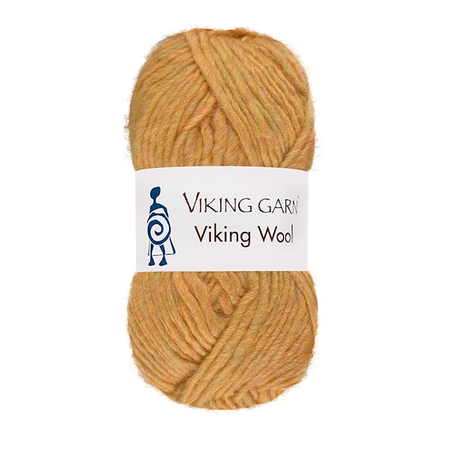 Viking Wool Garn 50 g Gul 545 Viking Garn
