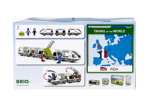 Produktbild 3 för TGV Höghastighetståg (36087) BRIO