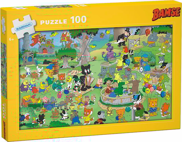 Bamse Palapeli, 100 palaa
