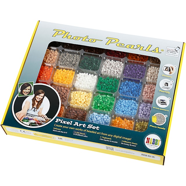 Produktbilde 2 for PhotoPearls Startsett, medium, 15000 stk., 1 sett