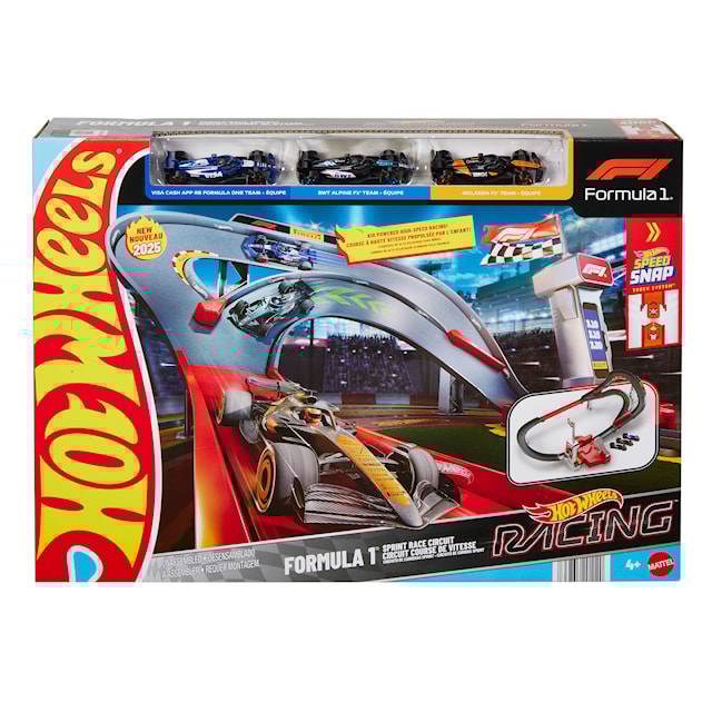 Produktbild 1 för Hot Wheels F-1 Racing Sprint Trackset