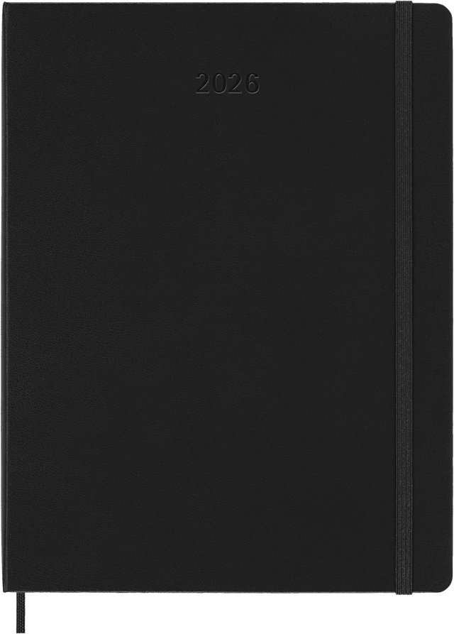 Tuotekuva 1 - Kalenteri 2026 Smart Pro Digital Planner 12M Weekly XL Musta Moleskine