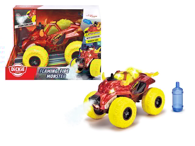 Dickie Toys Flammende Ildmonster, 25 cm