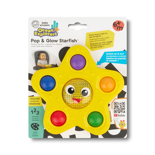 Produktbild 3 för Aktivitetsleksak, Pop & Glow Starfish™ Baby Einstein