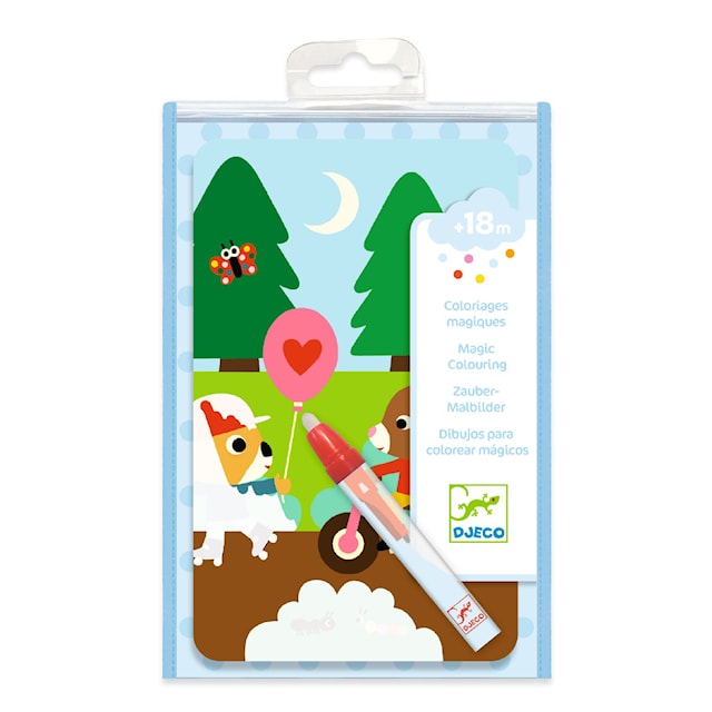 Produktbild 4 för Magisk Vattenmålning i Parken för de yngsta Djeco