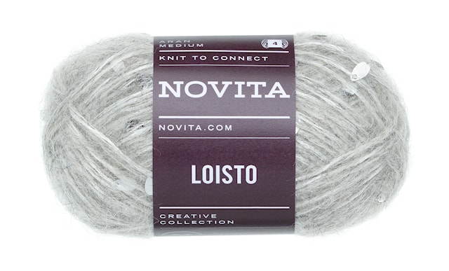 Tuotekuva 1 - Loisto Paljettilanka 50g Helmi 4181 Novita