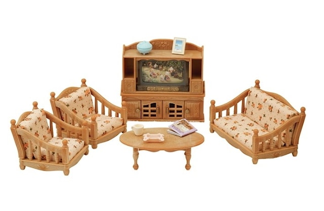 Produktbild 1 för Soffgrupp med TV set, Sylvanian Familie
