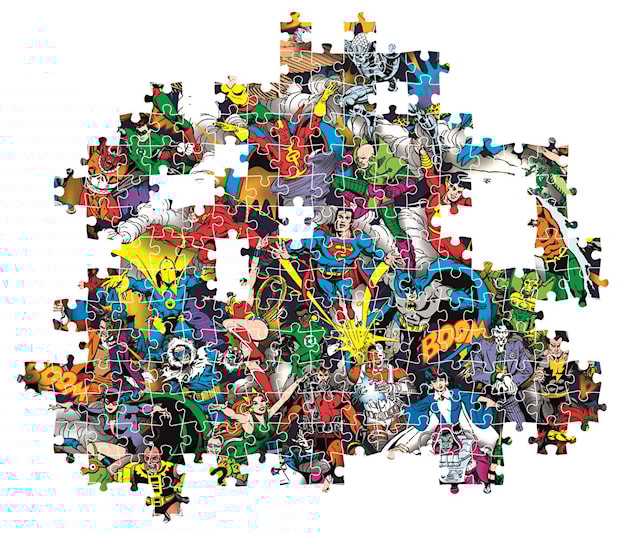 Produktbilde 3 for Puslespill 1000 brikker CB High Quality Collection DC Comics Impossible, Clementoni