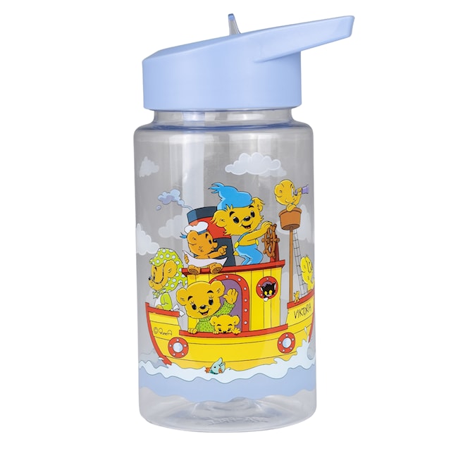 Produktbilde 1 for Bamse Viktoria Vannflaske i plast Rätt Start