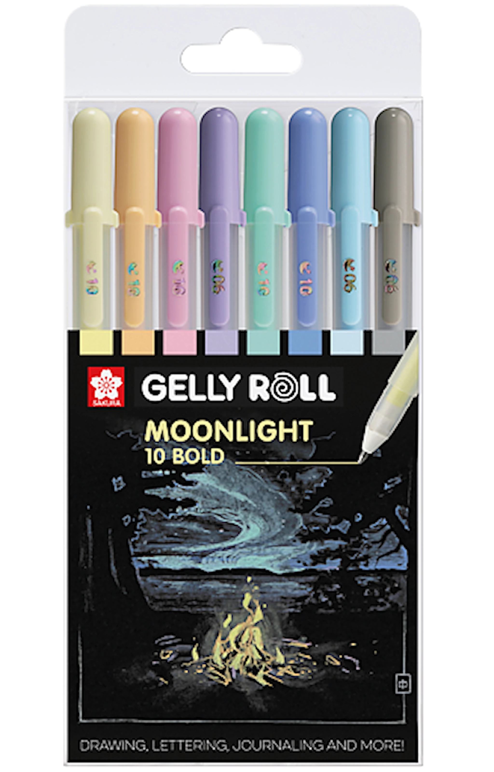 Produktbilde for Sakura Gelly Roll Moonlight Pastell 8-sett