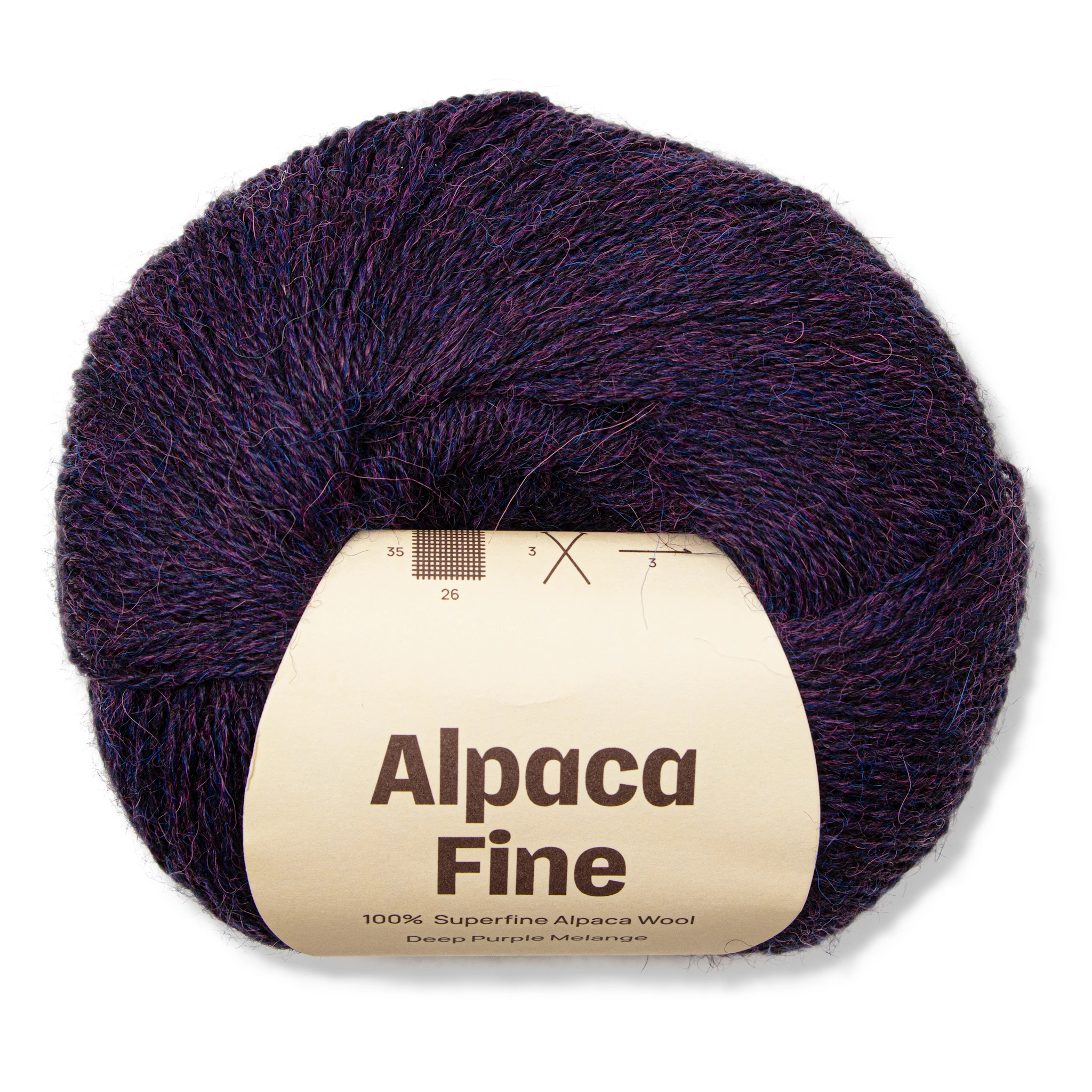 Tuotekuva ille Alpaca Fine 50 g Chestnut brown A207 Adlibris