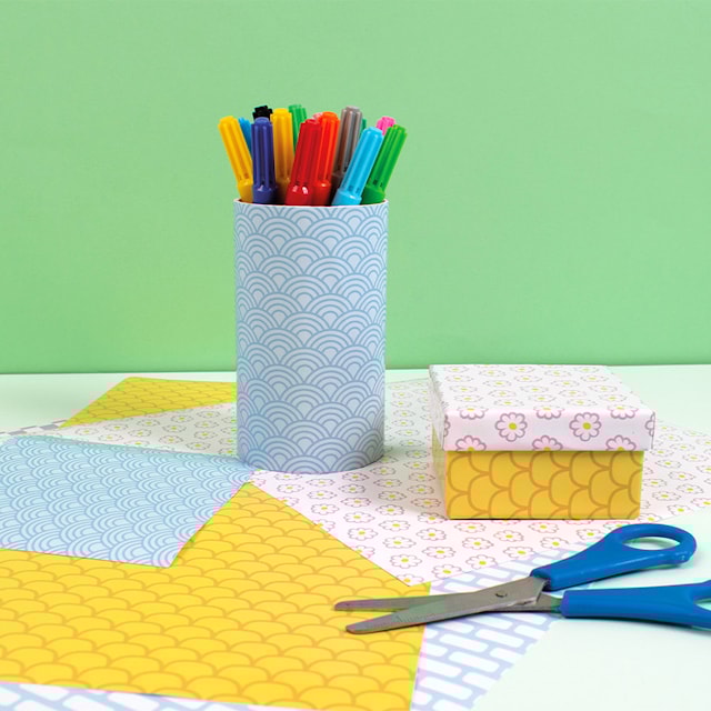 Produktbilde 2 for Designpapir selvklebende 25-pakk Playbox