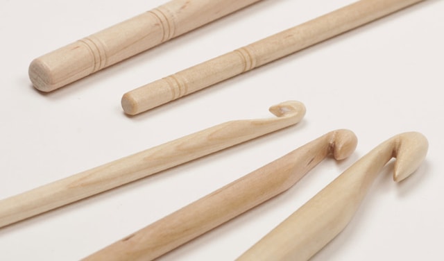 Produktbilde 2 for Heklenål Basic Bjørk 15 cm 6,00 mm Drops