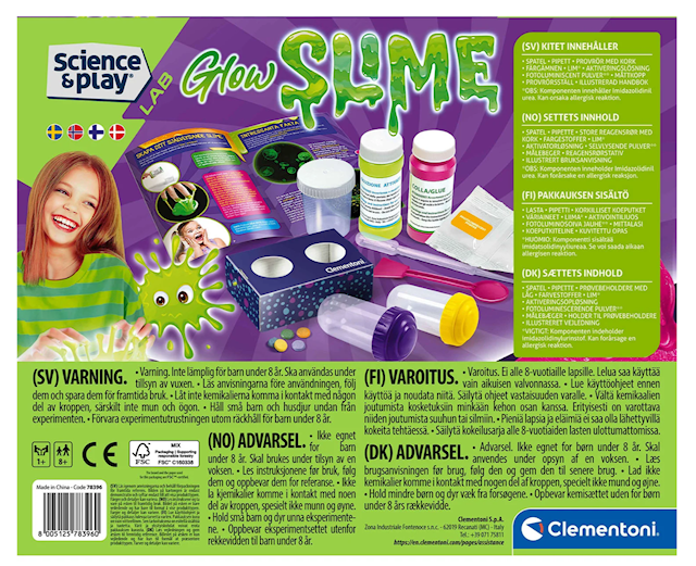 Tuotekuva 3 - Fluo Slime Set, Clementoni
