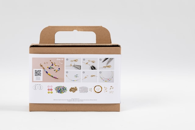 Produktbild 5 för Pärlset Halsband med olika pärlor Creativ Company