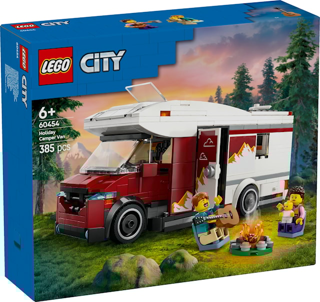 Produktbild 1 för Semesteräventyr med husbil LEGO® City (60454)