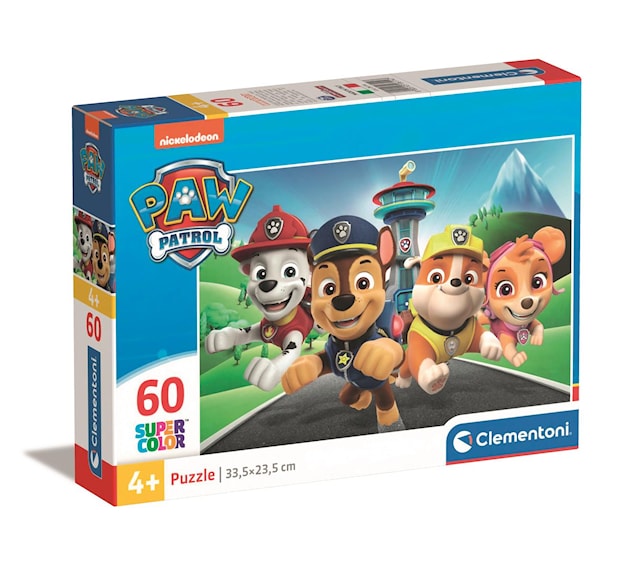 Produktbild 1 för Pussel Puzzles Kids Paw Patrol 60 bitar, Clementoni