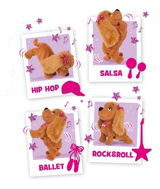 Produktbild 4 för Club Petz Lucy Sing & Dance Interaktiv Hund