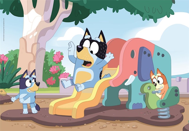 Produktbild 3 för Pussel 104 bitar Bluey 2, Clementoni