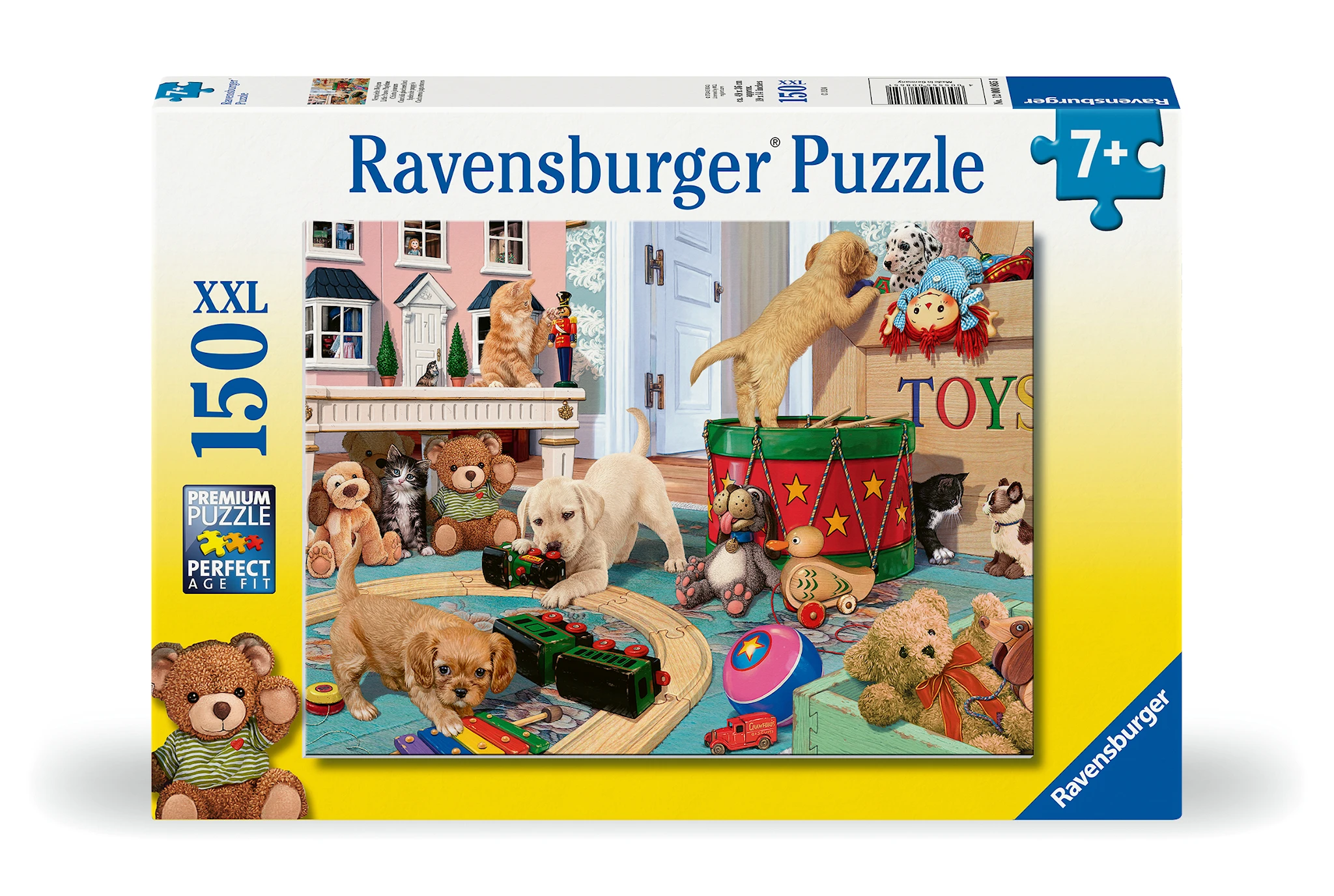 Tuotekuva ille Palapelit Little Paws Playtime 150 palaa XXL, Ravensburger