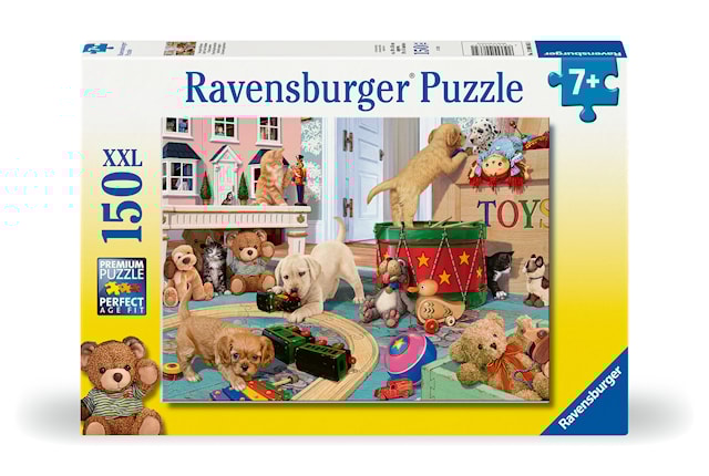 Tuotekuva 1 - Palapelit Little Paws Playtime 150 palaa XXL, Ravensburger