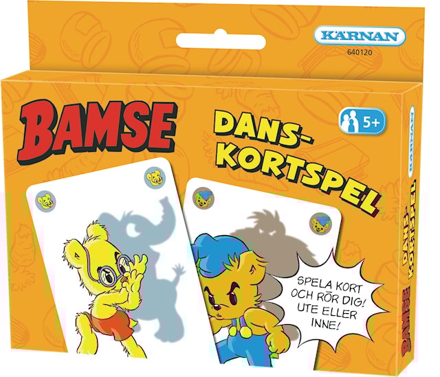 Produktbild 1 för Bamse Danskortspel (SE)
