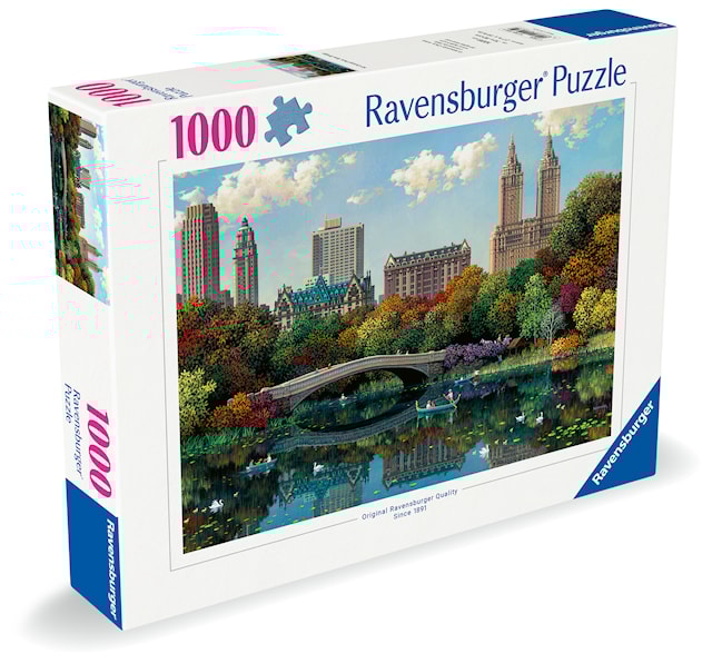 Produktbild 3 för NY Central Park Bow Bridge Pussel 1000 bitar, Ravensburger