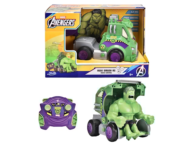Marvel Hulk Radio-ohjattava Autofiguuri 1:24