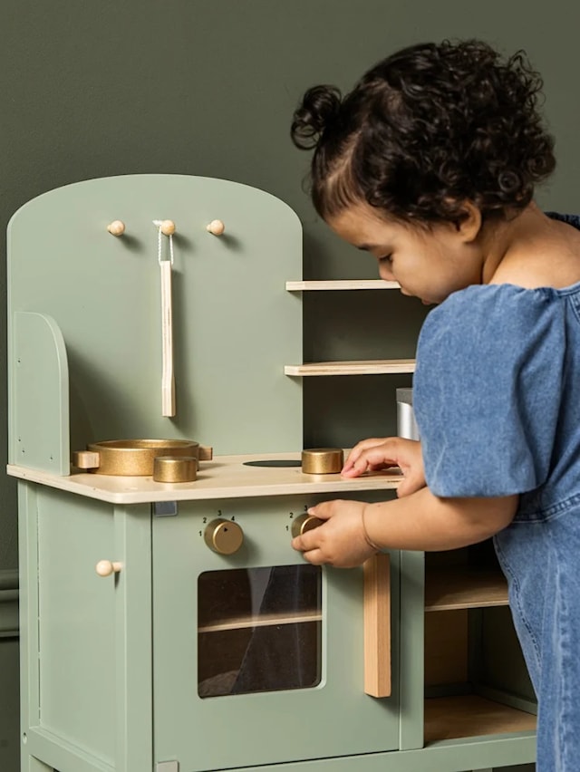 Tuotekuva 3 - Leikkikeittiö Vihreä Jabadabado