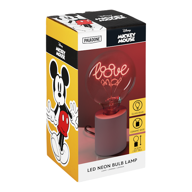 Produktbild 3 för Mickey LED Neon Glödlampa EU, Paladone