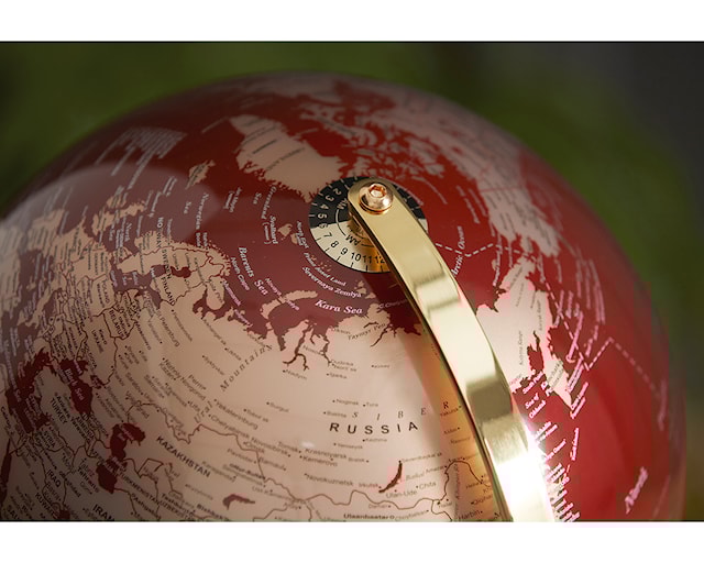 Tuotekuva 5 - Karttapallo punainen