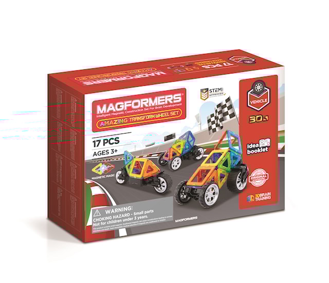 Magformers Transform Vehicle set 17 delar