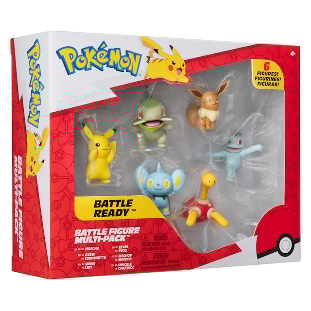 Produktbild 2 för Pokemon Battle Figure 6-Pack