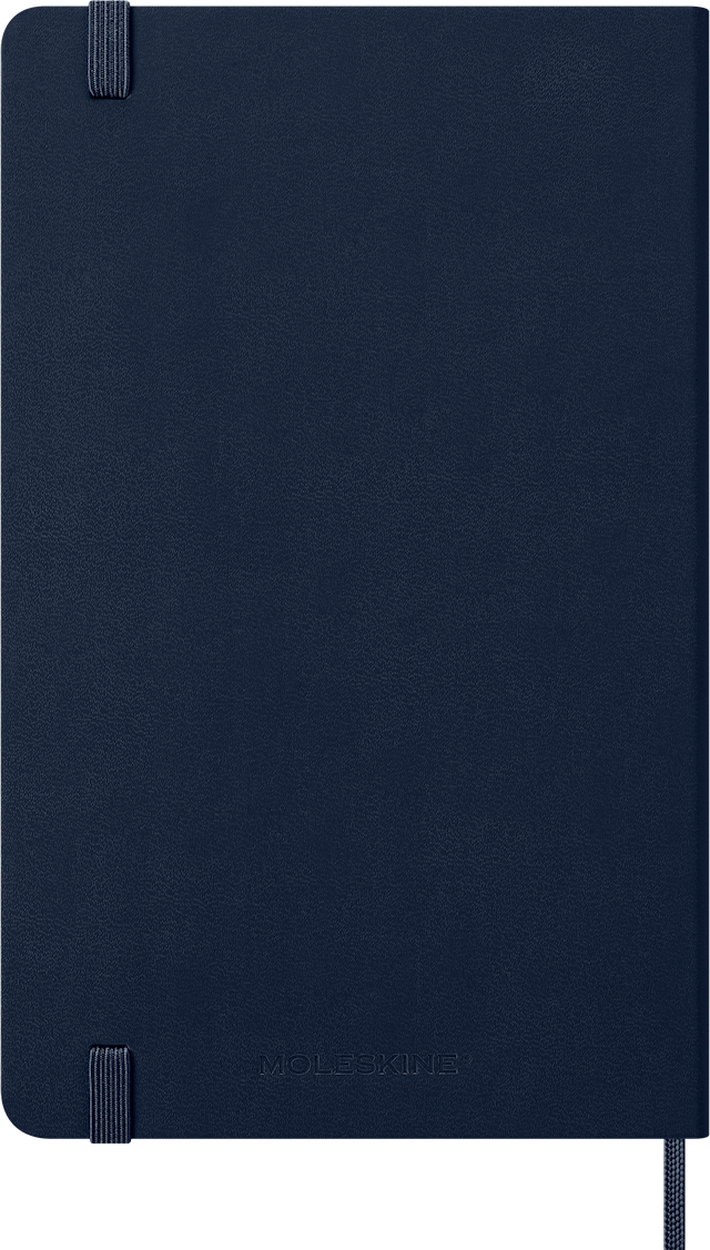 Tuotekuva 2 - Kalenteri 2026 Classic Hard 12M Week Note Large Sapphire Blue Moleskine