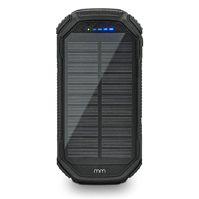 Produktbild 1 för QI Solar Powerbank 20.000 mAh, Mikamax