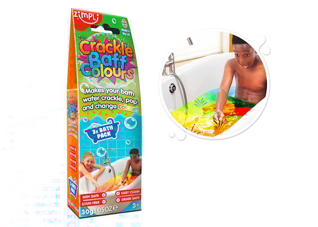 Produktbild 1 för Zimpli Kids 3-Pack Crackle Baff