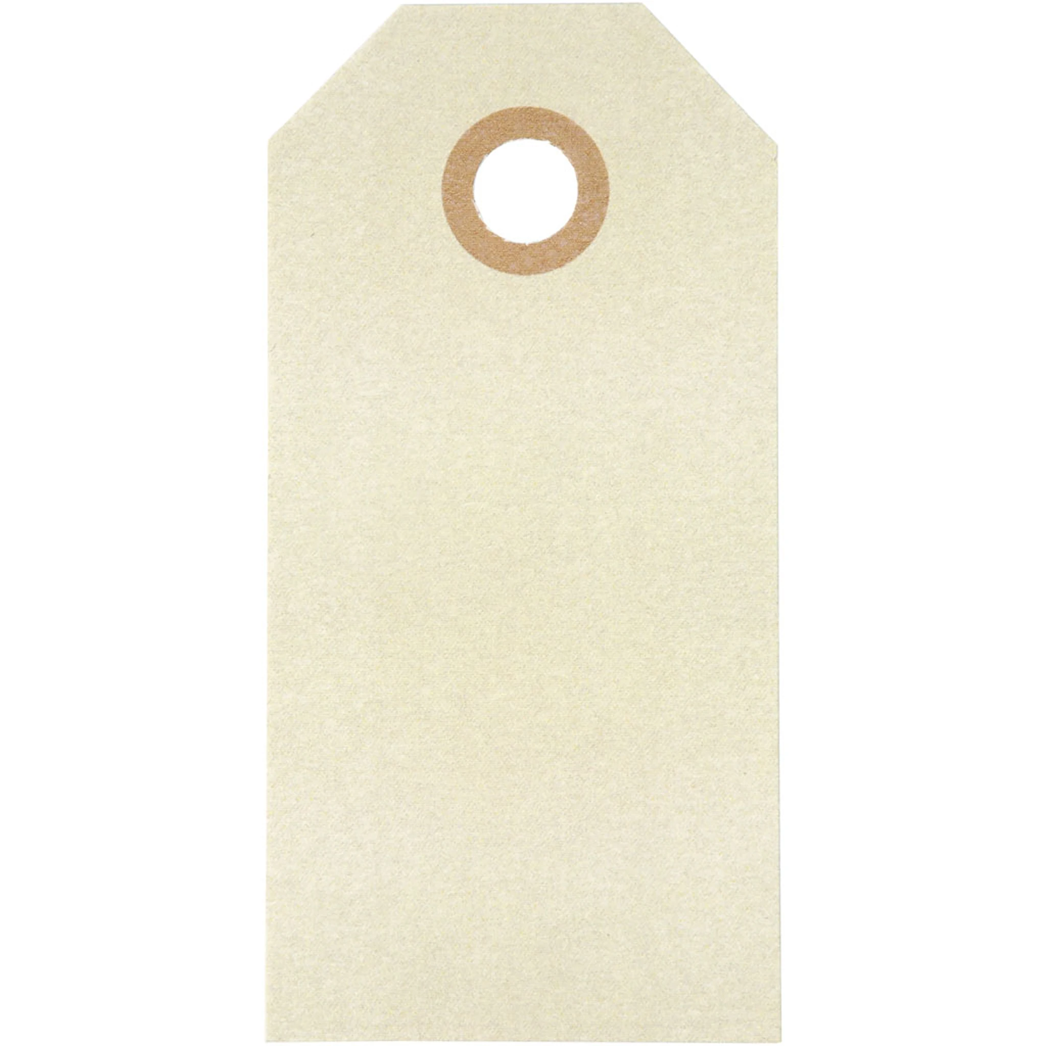 Tuotekuva ille Manillaetiketit, koko 4x8 cm, 250 g, kerma, 20 kpl/ 1 pkt