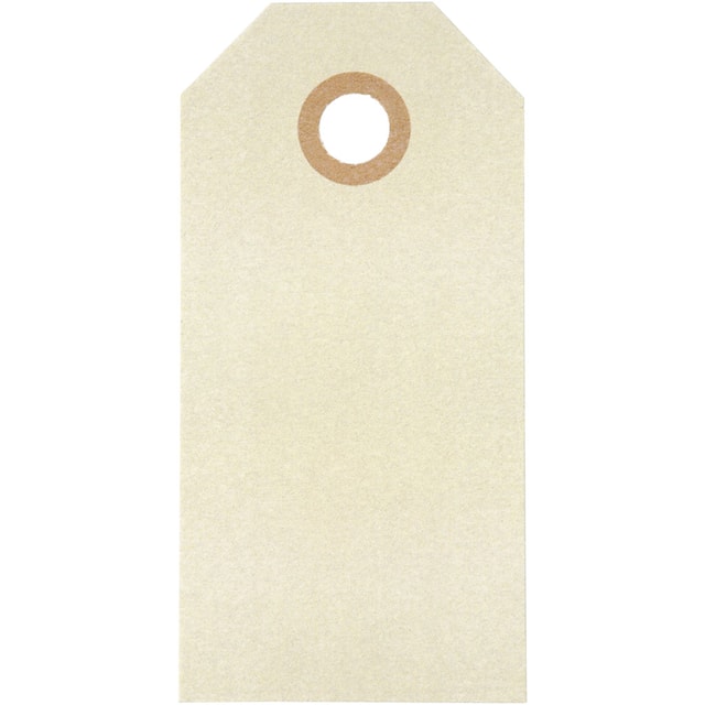 Produktbilde 1 for Manillamerker, str. 4x8 cm, 250 g, creme, 20 stk./ 1 pk.