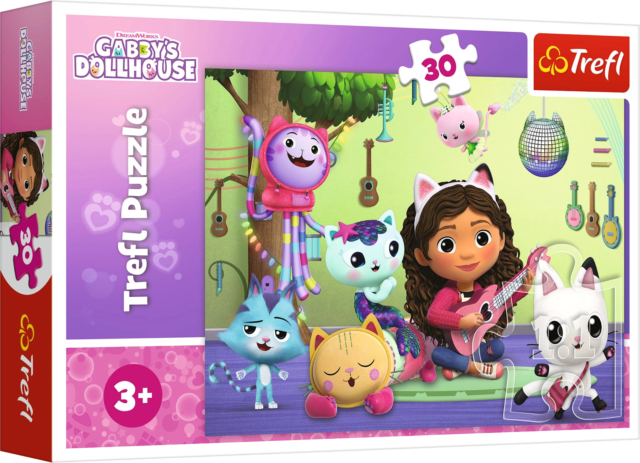 Produktbilde for Puslespill Gabbys Dukkehus 30 brikker, Trefl